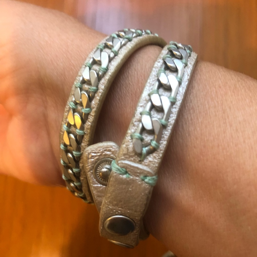 Juicy Couture leather bracelets